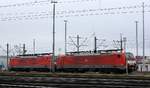 DB 189 049-0 und 189 050-8, HH-Waltershof 29.01.2021
