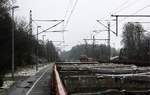 �ber die Schwellen geschaut....Owschlag 29.12.2020