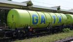D-GATXD 35 80 7830 804-8 Gattung Zacns Volumen 98.050l beladen mit 33/1170 Enthanol/Ethylalkohol.