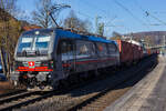 Die an die SBB Cargo International AG vermietete mit „XLoad“ ausgestattete 193 456  Schweizer Bahnhof Basel  (91 80 6193 456-1 D-SIEAG) der S�dLeasing GmbH, Stuttgart (eingestellt in