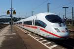 DB/Weilam Rhein: ICE BR 403 ab Basel SBB anl�sslich der Bahnhofsdurchfahrt Weil am Rhein am 7.