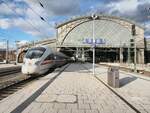 ICE 3 in Dresden Neustadt am 16.04.2016.