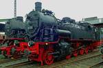 Am 8 Juni 2019 steht 93 230 ins Eisenbahnmuseumlein Dieringhausen.