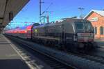 Etwas �bersonnig war es am 23 September 2025 in Fulda beim fotografieren von der RE nach FRankfurt (Main) mit der X4E-603.