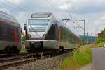   Zugbegegnung in Siegen-Weidenau am 03.06.2014...