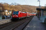 Nun verdr�ngen doch so langsam die neueren 147er (Traxx P160 AC3) die 146.0er (TRAXX P160 AC1) als Zugleistung des RE 9 - Rhein Sieg Express (RSX).