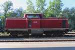 V 100 1365 der Bayernbahn steht am 15 September 2023 in Göppingen.