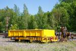 Gleisbauanh�nger T5020-2 (Schienengebundenes Ger�t Registrier Nr.