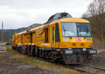 Der LINSINGER Schienenfr�szug SF 03 W-FFS, Schweres Nebenfahrzeug Nr.