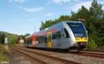 Zum Vergleich In 1200 Pixel:    Ein Stadler GTW 2/6 der Hellertalbahn f�hrt am 16.08.