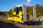 Gleiskraftwagenanh�nger KLA06 (mit Auffahrrampe), Kleinwagen 06 0021 5, der Hering Bau GmbH & Co.