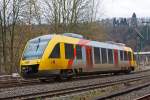   Der ex vectus VT 207 (95 80 0640 107-8 D-VCT), nun ein  Alstom Coradia LINT 27 der HLB Hessenbahn GmbH (er trägt noch die NVR-Nr.