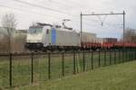 Am 11 März 2018 passiert Railpool 186 297 Alverna.
