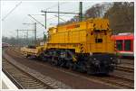 50t-KIROW-Schienenkran EDK 300/5  der Schweerbau, Schweres Nebenfahrzeug Nr.