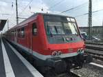 Nachschuss auf die Rb 38861 nach Karlsruhe Hbf in Mannheim Hbf als diese n Wagen Garnitur abfahrbereit war.