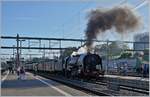 Am andern Zugsende dann das Objekt der Begierde, die SNCF 141 R 568! Leider ziemlich im Gegenlicht.