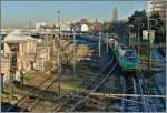 Sch�n ist anderrs, doch leider bekamen wir nur diese eine SNCF BB 75 000 zu sehen. Die 475144 mit einem G�terzug in Mulhouse am 10. Dez. 2013