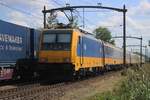 Das Zeitlater von ICR Reisewagen bei die NS neigt sich rach zum ENde: ab Dezember 2025 sollen nach 4 Jahrzehnten diese Wagen ausgem�sterd sein und damit werden auch die NS TRAXXen der Reihe 186.0