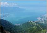 Panorama des Lac L�man von den Rochers de Naye aus gesehen.
