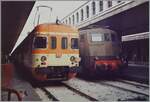 Ebenfalls aus Roma Termini stammt dieses Bild eines FS Ale 801/Ale 940 (oder Ale 803?)und einer FS E.