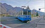 Der SSIF ABe 8/8 23  Ossola  verl�sst als Regionalzug nach Re den SSIF Bahnhof von Domodossola.

13. Nov. 2025
