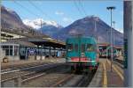 Der FS Aln 668 1023 in Domodossola.
