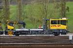 CFL ROBEL 712 (99 82 9210 712-0 L - CFL IF) abgestellt im Bahnhofsbereich von Ettelbrück.