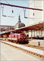 Ein Analog Bild der CFL 3605 bei einer Rangierfahrt in Luxembourg. 

13. Mai 1998