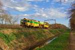 BAM UniMat 204 durchfahrt Tilburg Oude Warande am 23 November 2018.