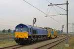 Beacon Rail 561-01 durchfahrt am 20 September 2016 Lage Zwaluwe.