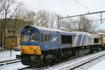 Vergangenheit: ERS 6604 steht ins verschneten 's-Hertogenbosch am 13 Februar 2006.