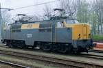 Am Abschiedstag 28 April 1998 der Reihe 1200 steht 1201 in Geldermalsen.