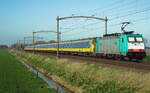 IC-Direct mit 186 208 durcheilt Hulten am 23 Februari 2022.