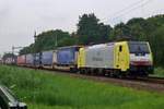 ERS 189 203 passiert am 23 Juli 2016 Dordrecht-Zuid.