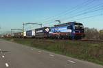 SBBCI 193 530 durchfahrt am 31 M�rz 2021 Roond mit ein KLV nach Venlo.
