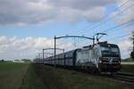 Am 21 Augustus 2025 zieht RFO 193 949 der Bottroper Kohlezug durch Hulten.