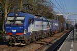 GTS 193 491 durchfahrt Tilburg Universiteit mit ein GTS-KLV aus Bolopgna Interporto am 18 März 2026.