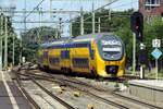 NS 9580 verlast am 23 Juli 2021 Tilburg auf den Weg nach Roosendaal.