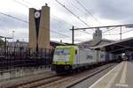 Captrain 186 155 durchfahrt Tilburg am 29 Juli 2018.