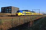 Die neue Generation der IC-Z�ge bei NS Reizigers -alles anders als unumstritten: ICNG 3312 passiiert am 10 Januar 2025 Tilburg-Reeshof.