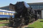 Froschblick auf 52.100 ins Heizhaus Strasshof am 21 Mai 2023 während die Dieseltage dort.