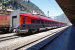 Der 2.Klasse ÖBB-Railjet-Wagen mit Fahrradabteil (economy / 2.