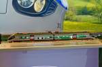 Am Stand von PESA Bydgoszcz SA (Polen) wurde  auf der InnoTrans 2014 in Berlin (26.09.2014) ein Modell eines zweiteiligen Pesa ELF Typ 34WE (Baureihe EN96), der kleinsten Version, gezeigt.