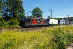 Die an die HELROM GmbH (Frankfurt am Main) vermietete SIEMENS Vectron MS 5370 069-4   CAMERON   / 6193 238 (91 51 5370 069-4 PL-ID) der CARGOUNIT Sp.