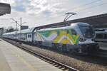 Eb 111-02 steht am 2 Mai 2016 in Warszawa Wschodnia.