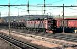 Foto von Kenth Öhlin in Sammlung von Karl Sauerbrey: SJ Dm Nr.974 in Gallivare im Oktober 1980.
