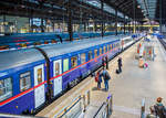   Der �BB Nightjet Z�rich – Basel – Frankfurt am Main – Hamburg (als NJ 40470) bzw.