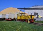 Die Tm 2/2 237 806-5  SCHOEMA  im Dienste der Cellulosefabrik Attisholz.