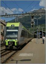 Zwei  L�tschberger  verlassen Brig Richtung Bern.