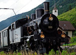DBB/SBB: Portraitaufnahme der gepflegten DBB Eb 3/5 5810  HABERSACK  ehemals SBB.